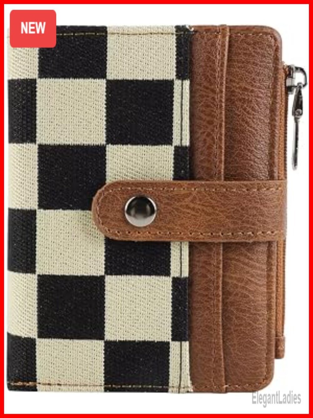 RFID Blocking PU Leather Bifold Wallet with 8 Card Slots